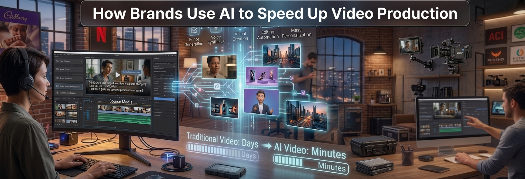 How Brands Use AI to Speed Up Video Production