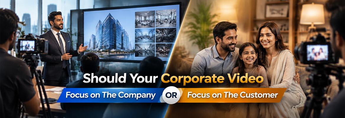 Should Your Corporate Video Focus on The Company or The Customer