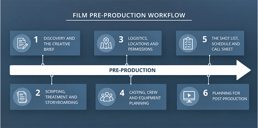 Film Pre-Production Workflow