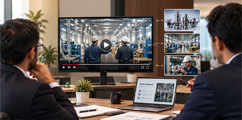 Industrial Sales Presentation Meeting